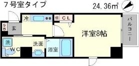 メインステージ西天満T’s SQUAREの物件間取画像