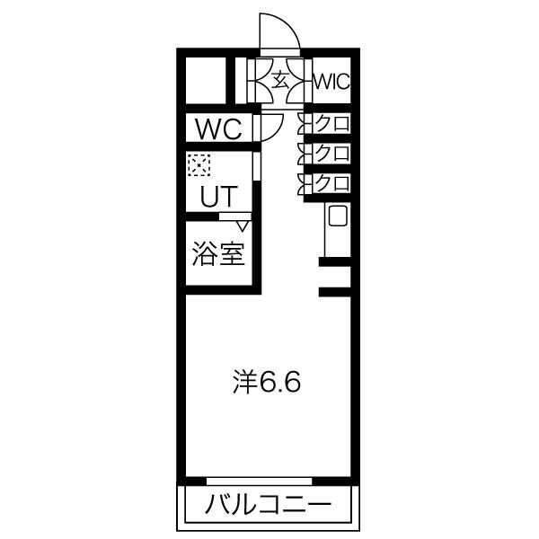 アークアベニュー梅田北の物件間取画像