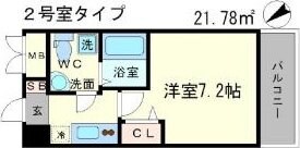 メインステージ西天満T’s SQUAREの物件間取画像
