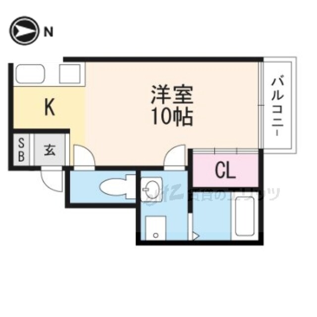 F.GRACE高槻の物件間取画像