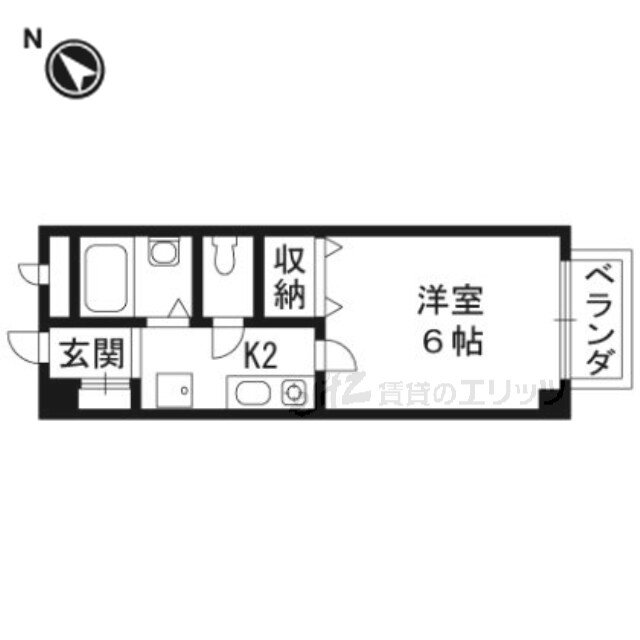 一刻館の物件間取画像