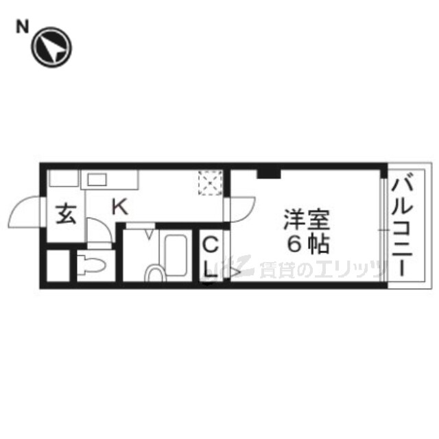 イーズ南春日丘の物件間取画像