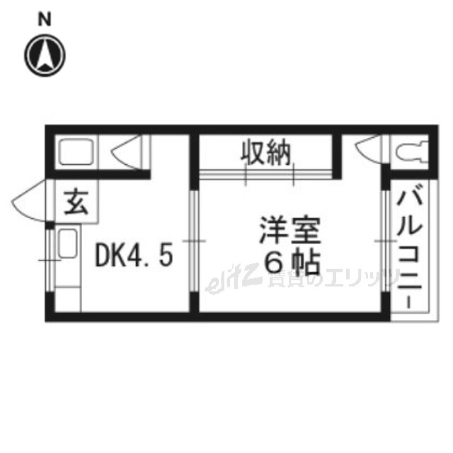 マンション清涼の物件間取画像