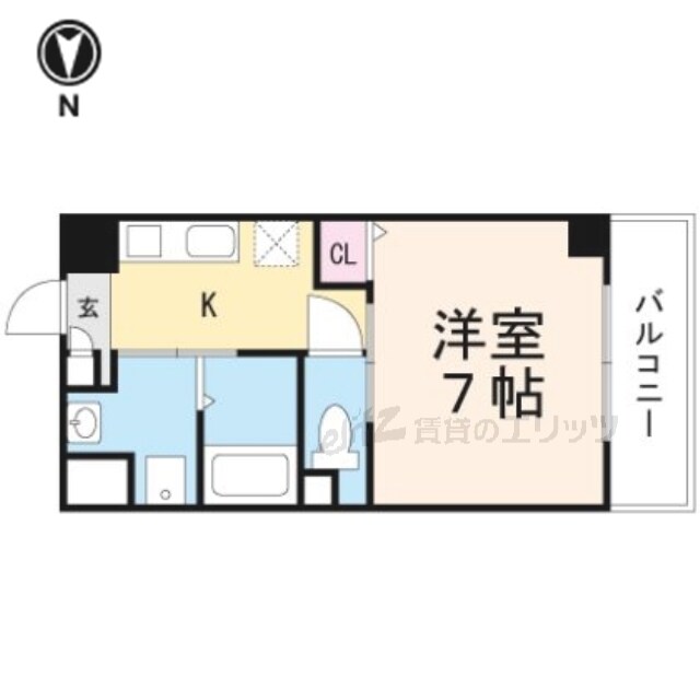 カーサ・ロイヤル吹田1番館の物件間取画像