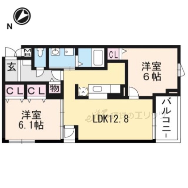 コージーガーデンの物件間取画像