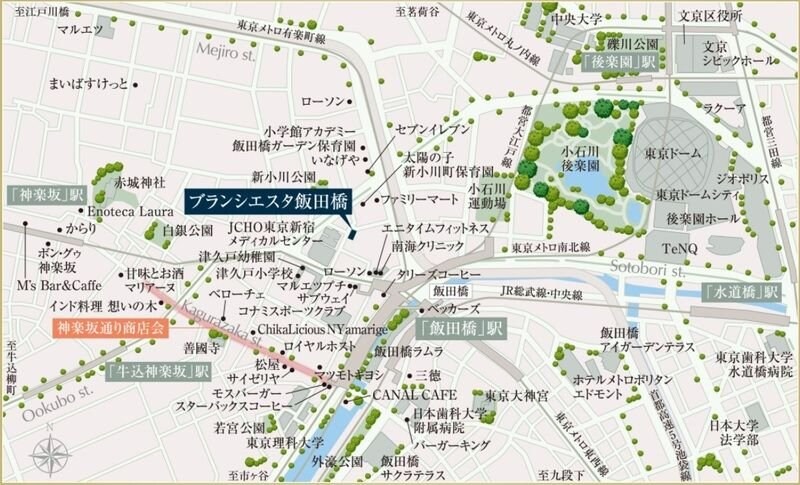 ブランシエスタ飯田橋の物件内観写真