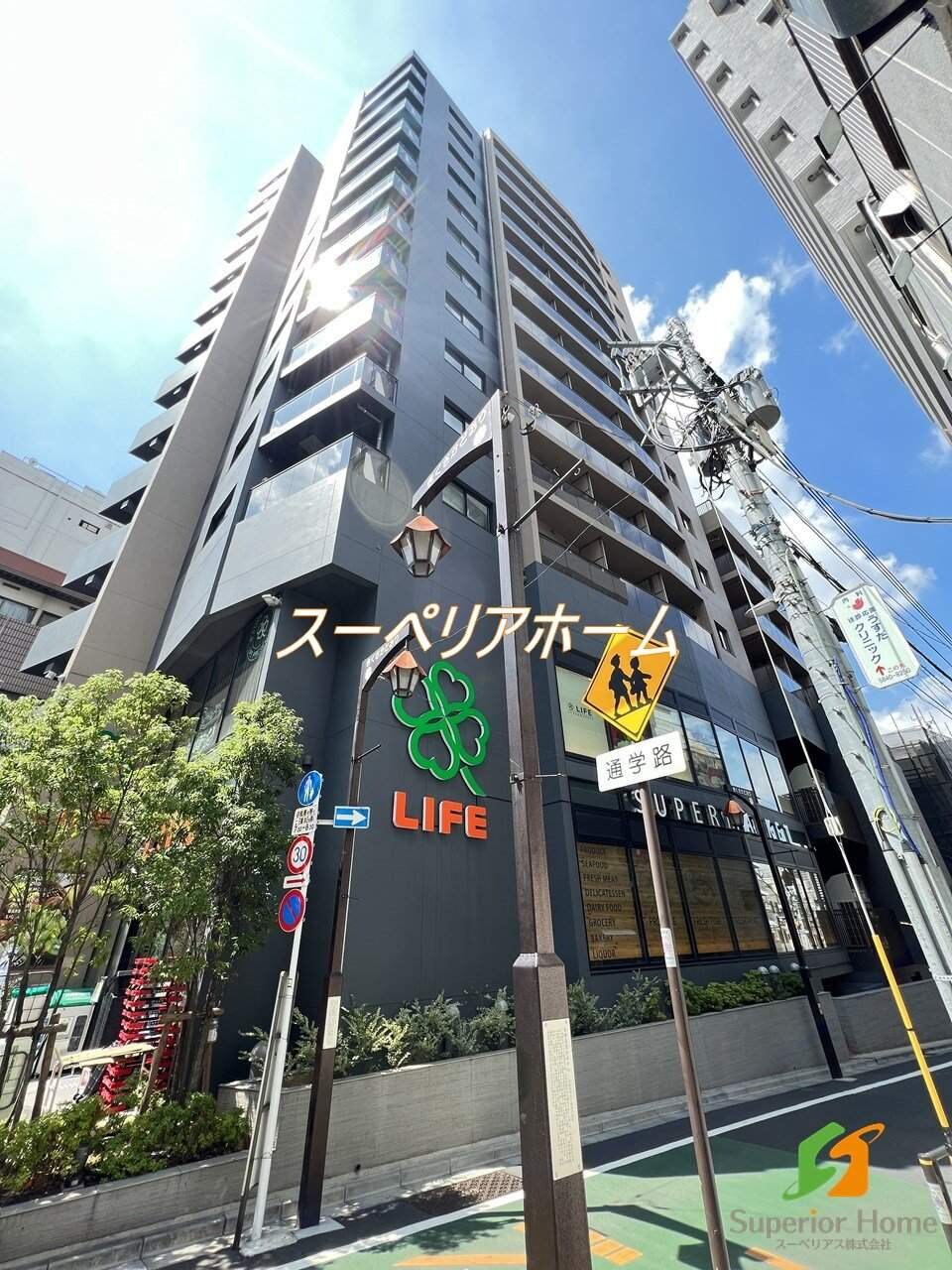 ザ・パークハビオ本郷菊坂の物件外観写真