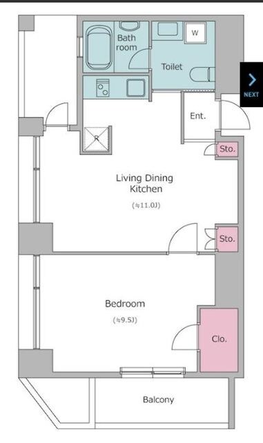 Garden I’ll Yotsuya(ガーデンアイルヨツヤ)の物件間取画像