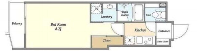 四谷坂町レジデンスの物件間取画像