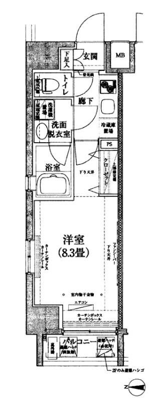 ルフレ プレミアム神楽坂の物件間取画像