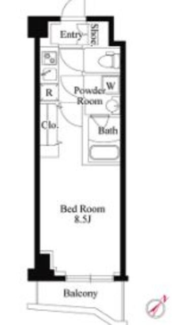 GRAN PASEO 神楽坂の物件間取画像