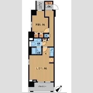 プライムアーバン日本橋横山町の物件間取画像