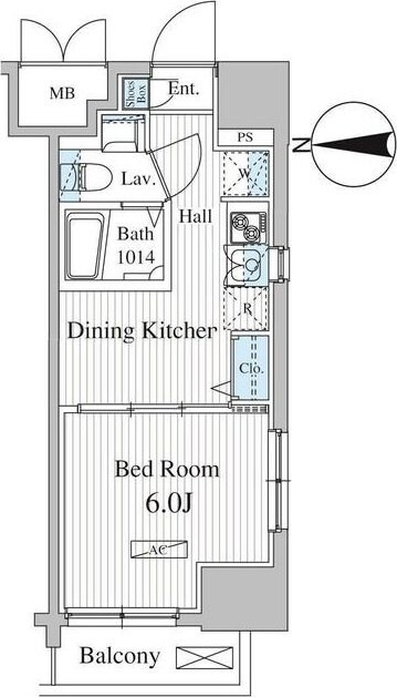 Totsu Residence Kaminarimonの物件間取画像