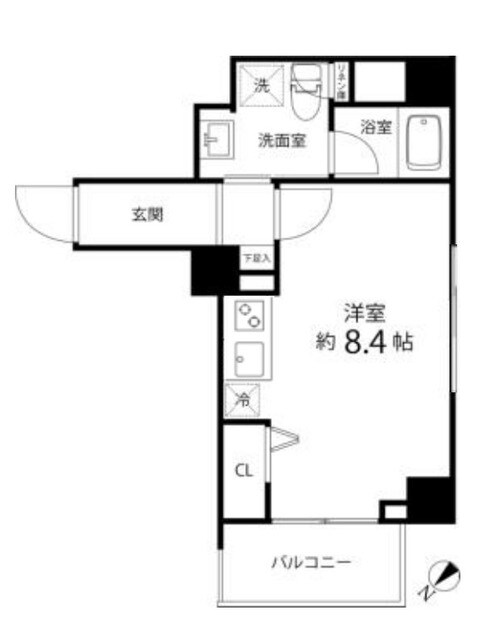 ハイリーフ上野の物件間取画像