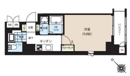 グランカーサ日本橋浜町(旧:レオーネ日本橋浜町)の物件間取画像