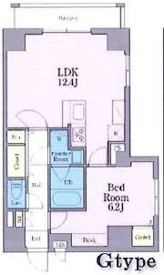 グランレスト文京茗荷谷の物件間取画像