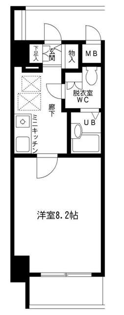 LUMINOUS浅草橋駅前(旧:コンフォート浅草橋)の物件間取画像