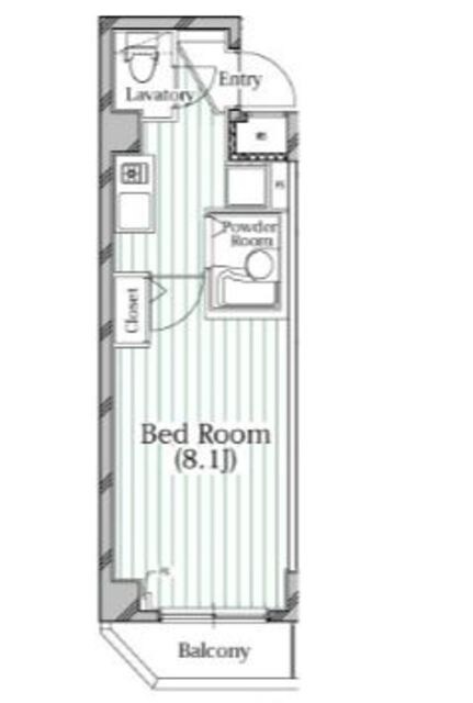 スペーシア飯田橋IIの物件間取画像