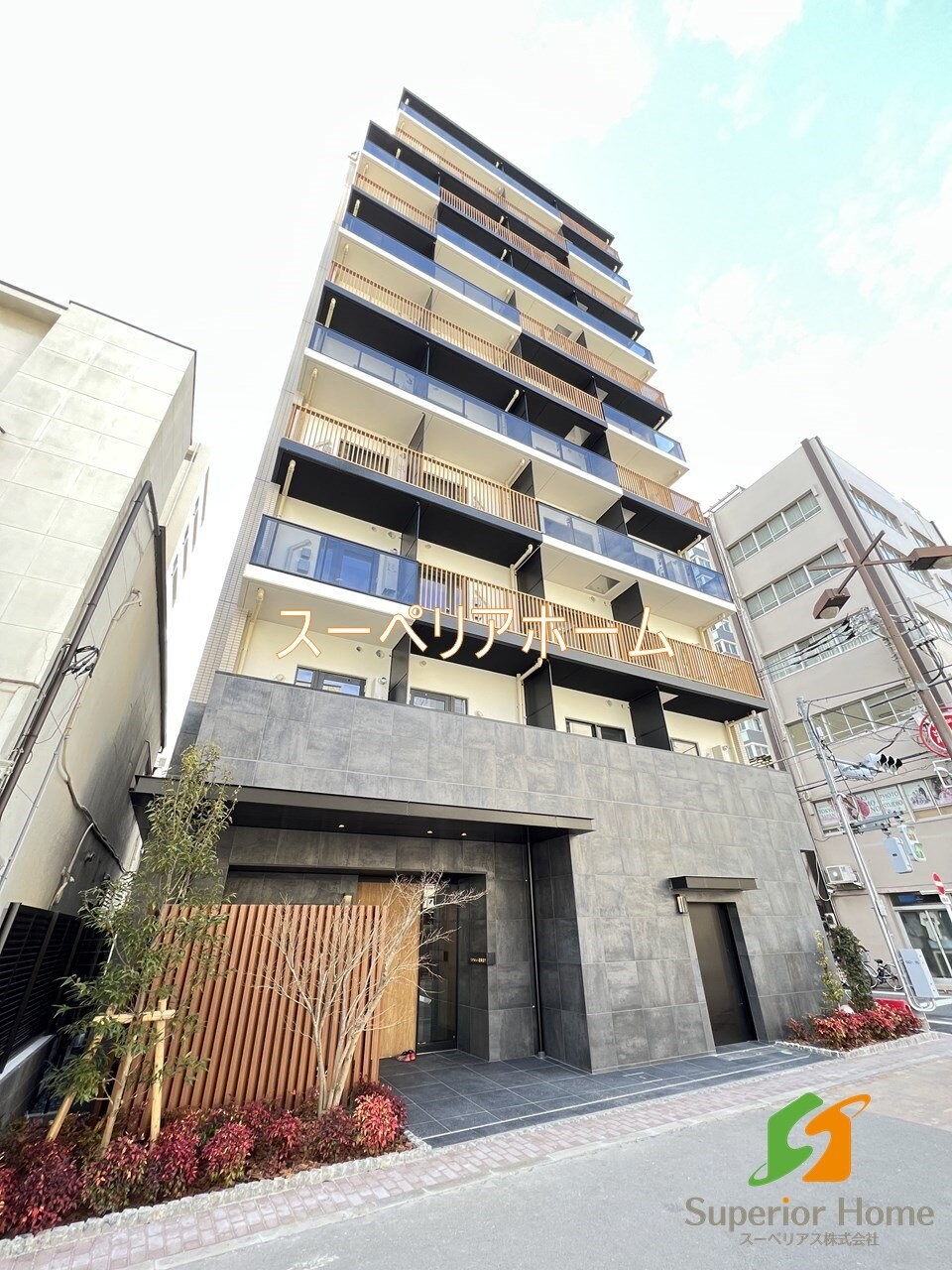 ジオエント浅草雷門の物件外観写真