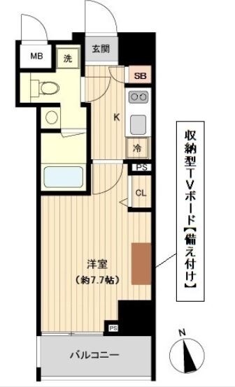 オーキッドレジデンス上野の物件間取画像
