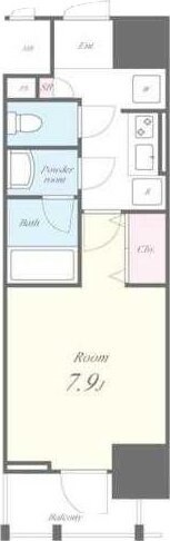 ROOTs Bunkyo Otowa(ルーツ文京音羽)の物件間取画像