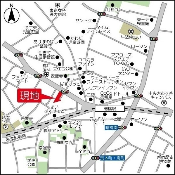 市谷台町坂フロントの物件内観写真