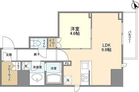 シェフルール新御徒町IIの物件間取画像