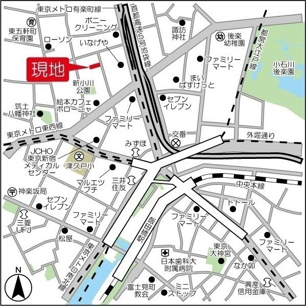 SUNIVAS飯田橋の物件内観写真