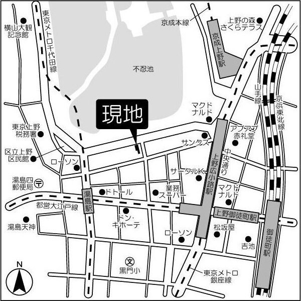 池之端加茂ビルDの物件内観写真