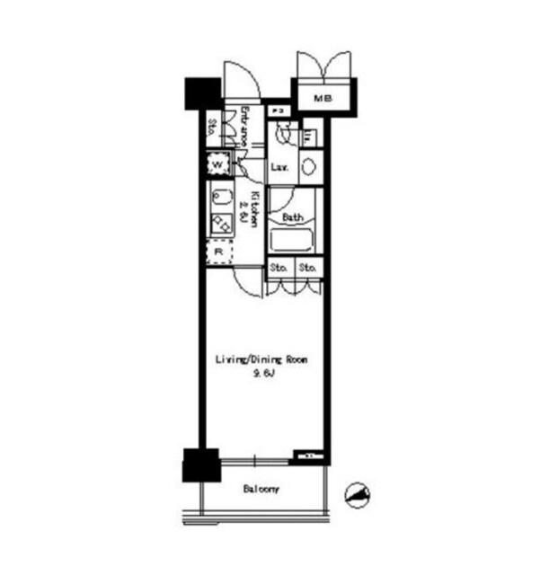パークアクシス文京ステージの物件間取画像