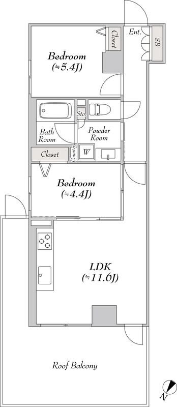 ルミーク文京千石の物件間取画像
