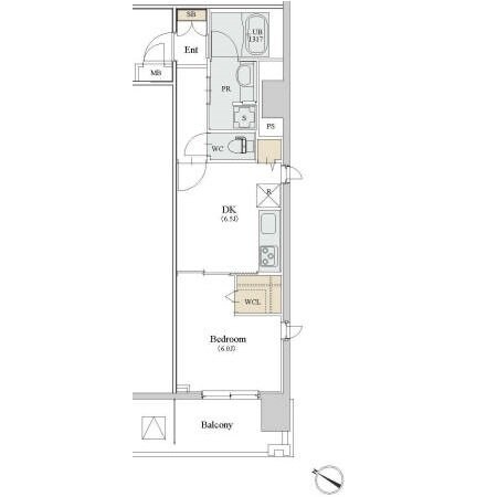 カスタリア人形町IIIの物件間取画像