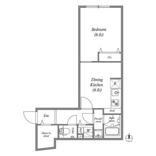 LEGALAND神楽坂(リーガランド神楽坂)の物件間取画像