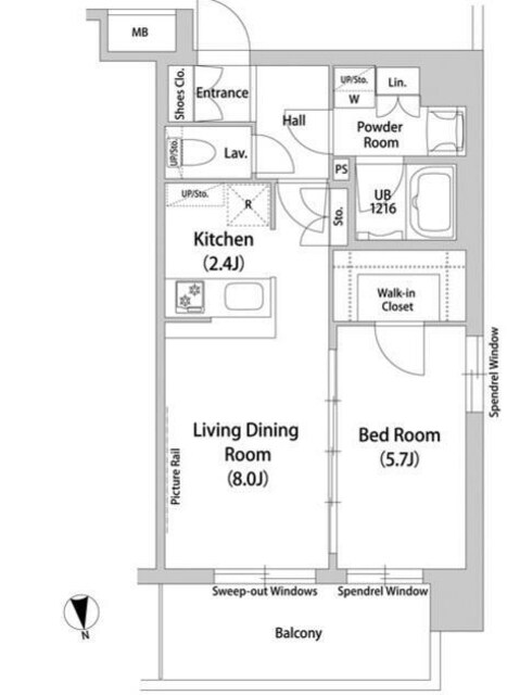 World Residence 大手町の物件間取画像