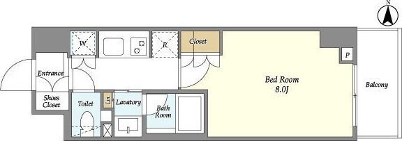 ラティエラ四谷の物件間取画像