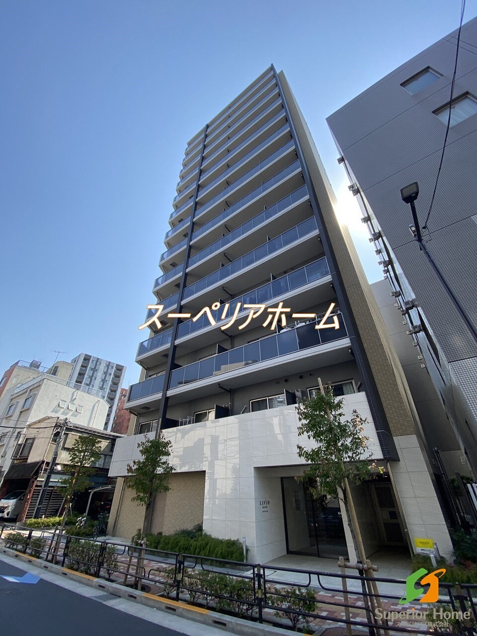 リビオメゾン入谷の物件外観写真