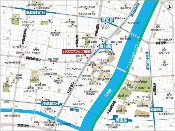 バウスフラッツ蔵前の物件内観写真