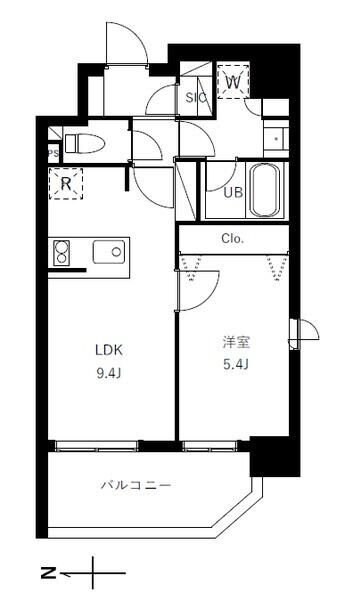 グランジット蔵前の物件間取画像