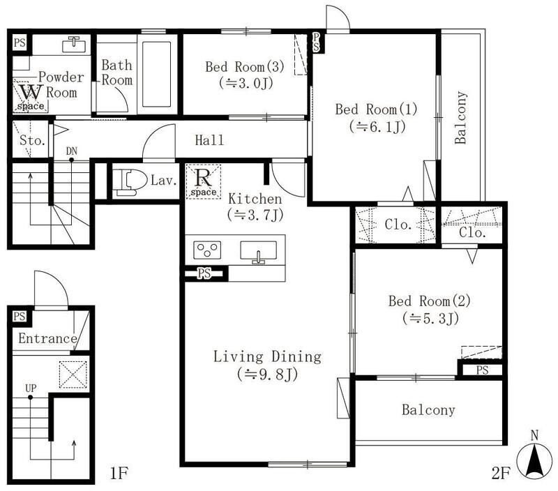 ParkBear四谷三丁目の物件間取画像