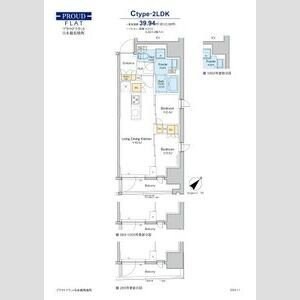 プラウドフラット日本橋馬喰町の物件間取画像