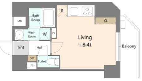 Alivis本郷三丁目の物件間取画像