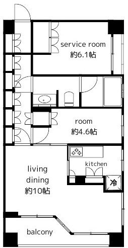 アクシルコート御茶ノ水の物件間取画像