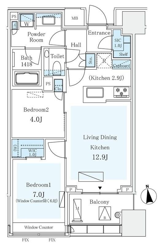 パークコート ザ・三番町ハウスの物件間取画像