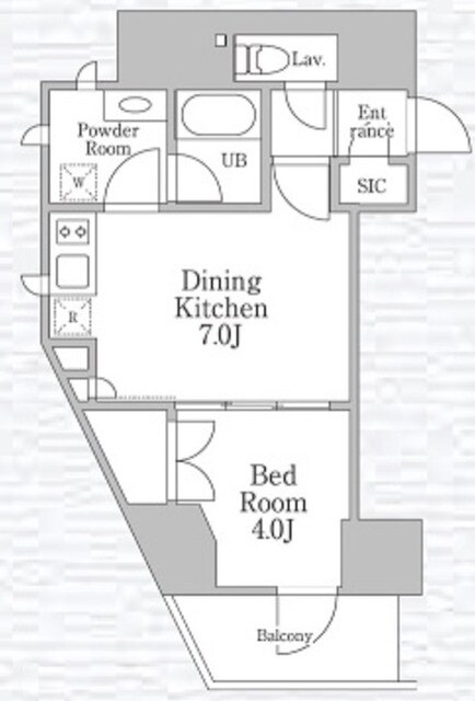 レジディア文京本郷IVの物件間取画像