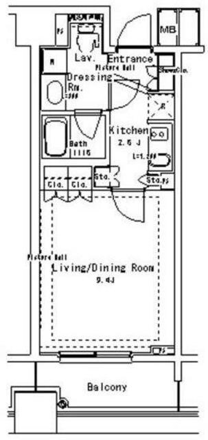 パークアクシス御茶ノ水ステージの物件間取画像