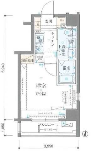 リヴシティ両国壱番館の物件間取画像