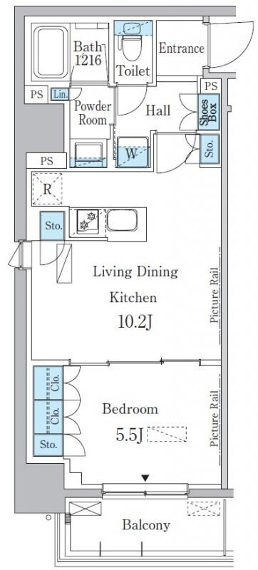 パークアクシス本所・親水公園の物件間取画像