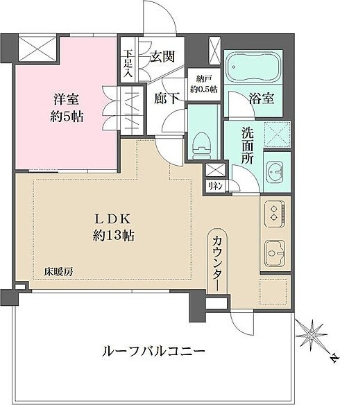 小石川ザ・レジデンス イーストスクエアの物件間取画像