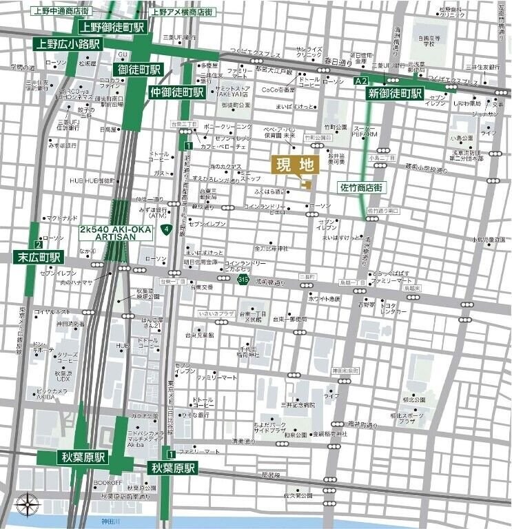 ルフォンプログレ上野御徒町の物件内観写真