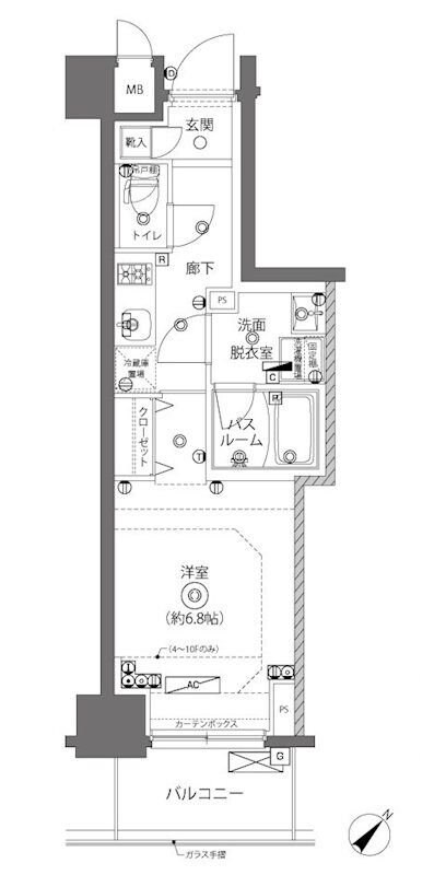 ZOOM日本橋馬喰町の物件間取画像